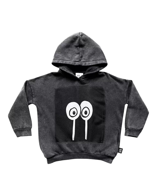 Grey Graphic Hoodie