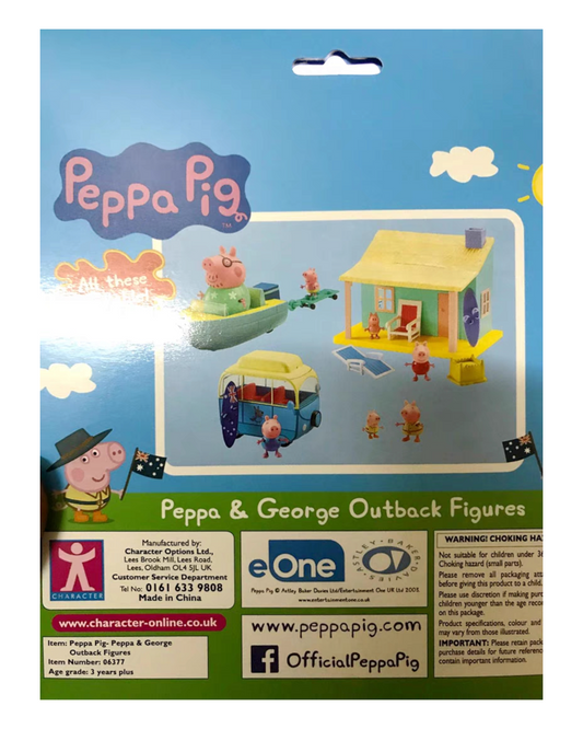 Peppa Pig Character Mini Figures for ages 3+