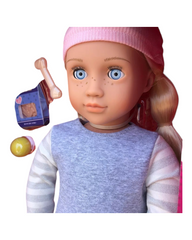 Megan Dog Owner Girl Doll