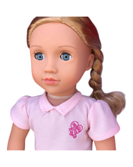 Hally School Girl Doll