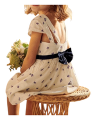 Floral Back Tie Summer Dress