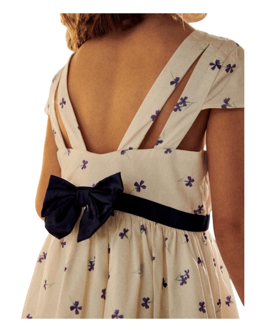 Floral Back Tie Summer Dress