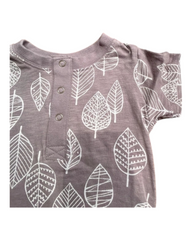 Baby Onesie with Short Sleeves