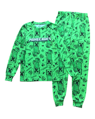 Minecraft creeper head sleep set