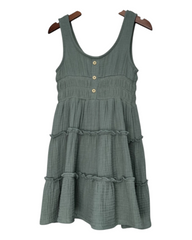 Tiered Sleeveless Sundress