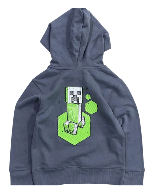 Sweat à capuche graphique Minecraft Creeper
