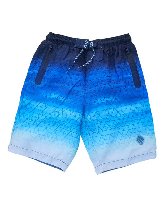 Swim Shorts in Gradient Blue