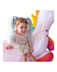 Pastel Rainbow Mini-Sequinned Dress
