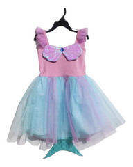 Girls Mermaid Costume Dress