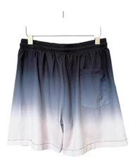 Mens Gradient Grey Swim Shorts