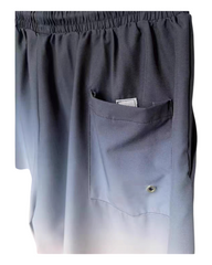 Mens Gradient Grey Swim Shorts