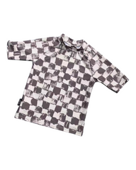 Checkered Swim Top and Shorts Set