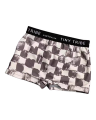 Checkered Swim Top and Shorts Set