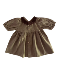 Golden Vintage Charm Dress