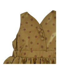 Mustard Yellow Polka Dot Dress