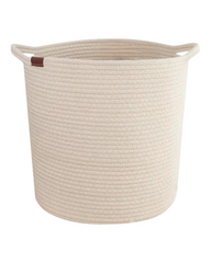 White storage basket