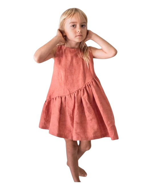 Asymmetrical Girls Dress