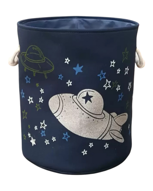Space Patterned Storage Baskets