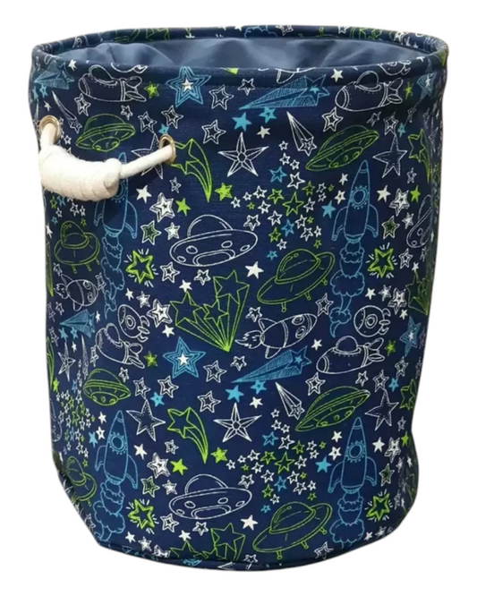 Space Patterned Storage Baskets