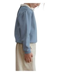 Jumper with Shirt Collar