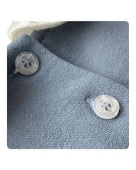 Jumper with Shirt Collar