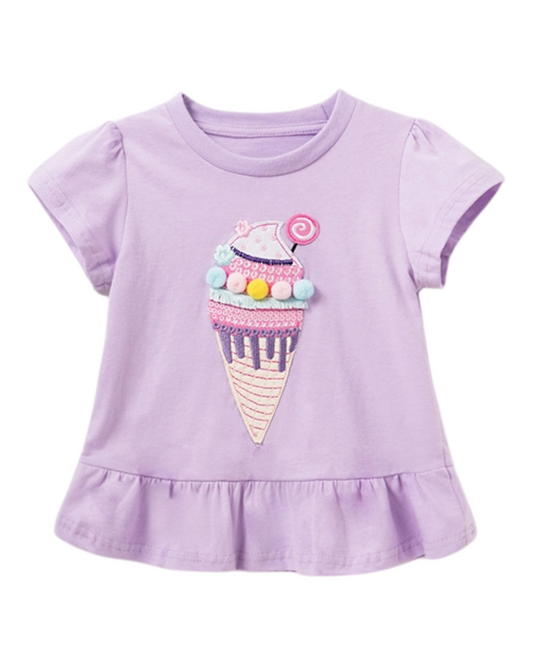 Purple Ice-Cream top