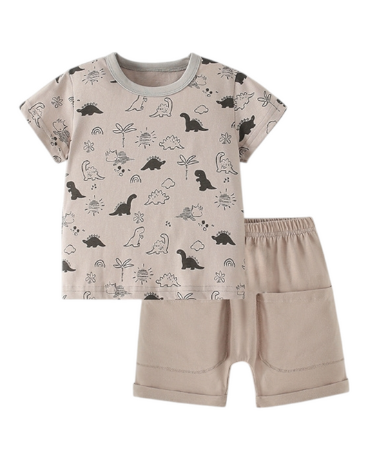 Mini Dinosaur Pyjama Set