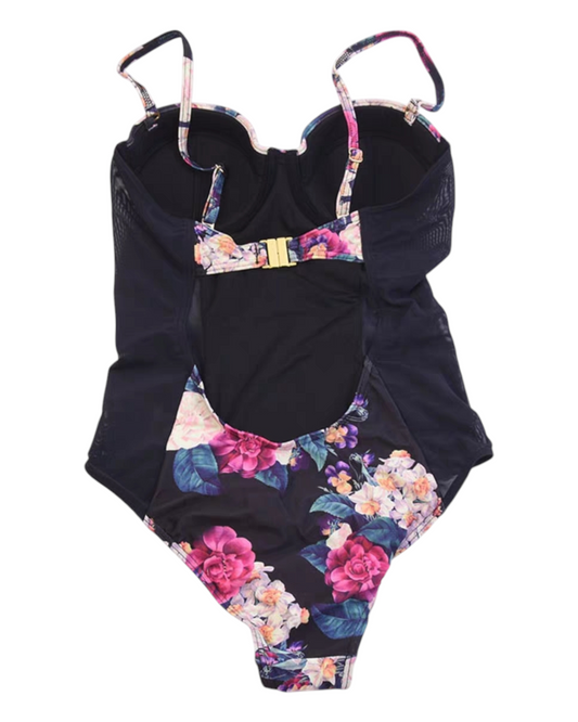 One-Piece Floral Swimsuit