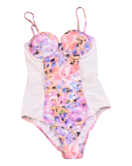 One-Piece Floral Swimsuit