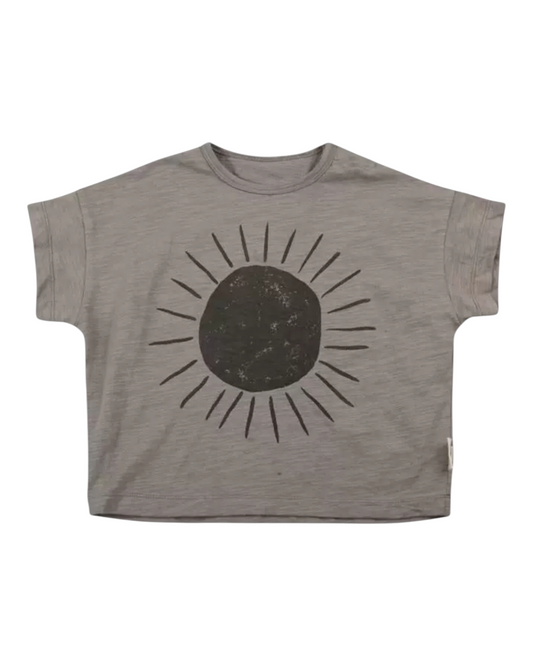 Minimalist Brown Graphic T-Shirt