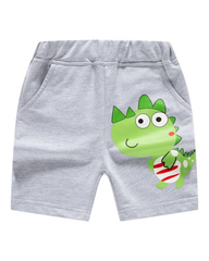 Track Shorts with Dinosaur For Boys