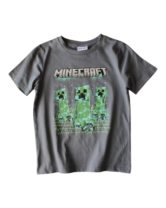 Short Sleeve Minecraft Creeper Shirt
