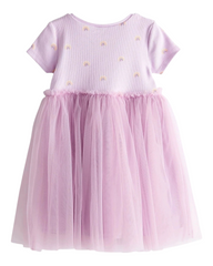 Lavender Rainbow Tulle Dress