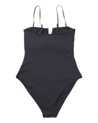One-piece black swimsuit