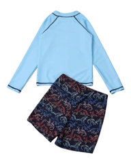 Roaring Dino Blue Swim set