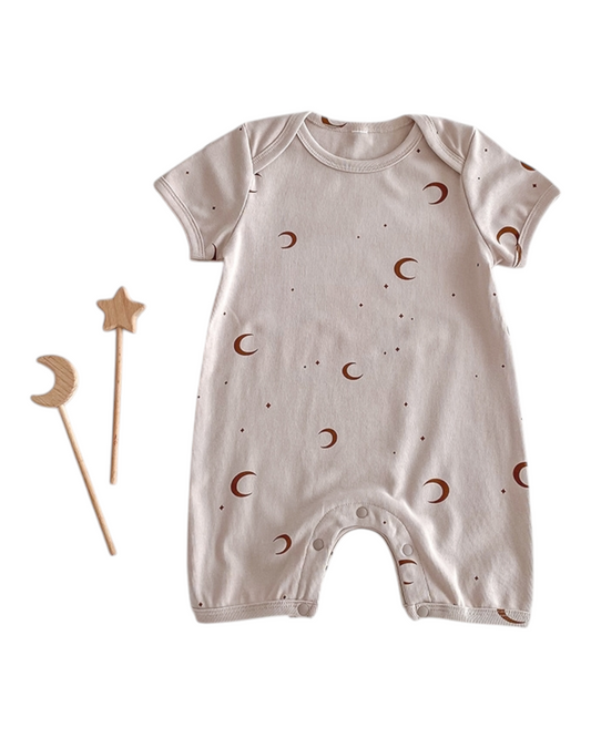 Short Sleeve Baby Overalls