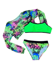 Vibrant Girl Power Swim Set