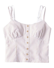 Sleeveless Buttonup Blouse