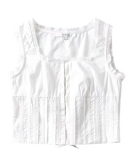 White Chic Sleeveless Lingerie