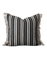 Stripy cushion cover