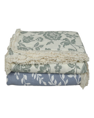 Linen bed spread