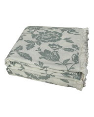 Linen bed spread