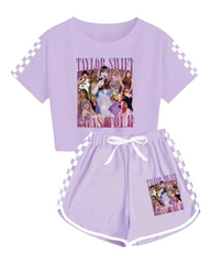 Checkered Taylor Swift Pyjama Set