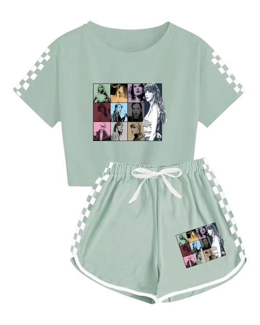 Boys Taylor Swift Collage PJ Set