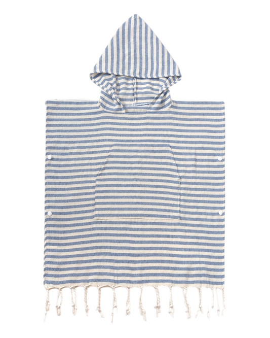 Striped Frilled Kids Beach Towels