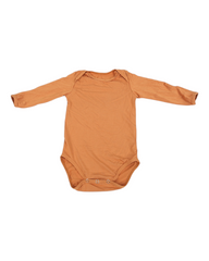 Long-Sleeved Baby Onesie with Snap Fasteners
