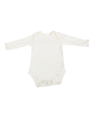 Long-Sleeved Baby Onesie with Snap Fasteners