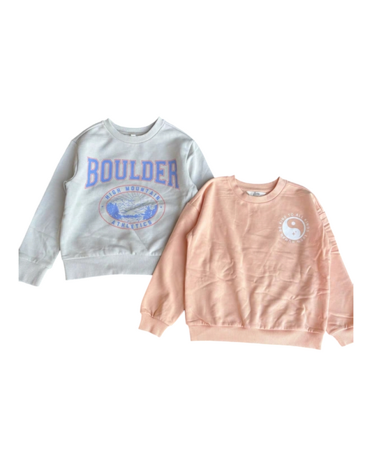 Girls' Sweater with Graphics