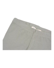 Basic Olive Green Girls' Leggings