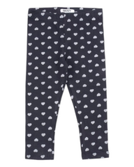 Toddler Leggings with Small Heart Pattern